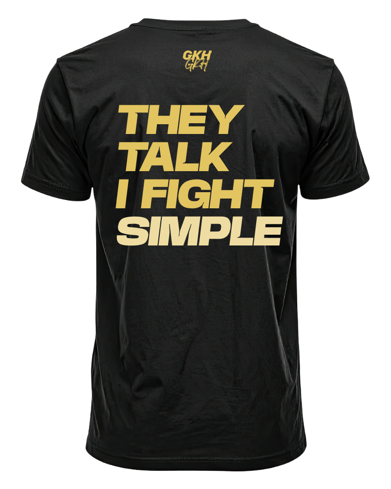 NO TALK tee back