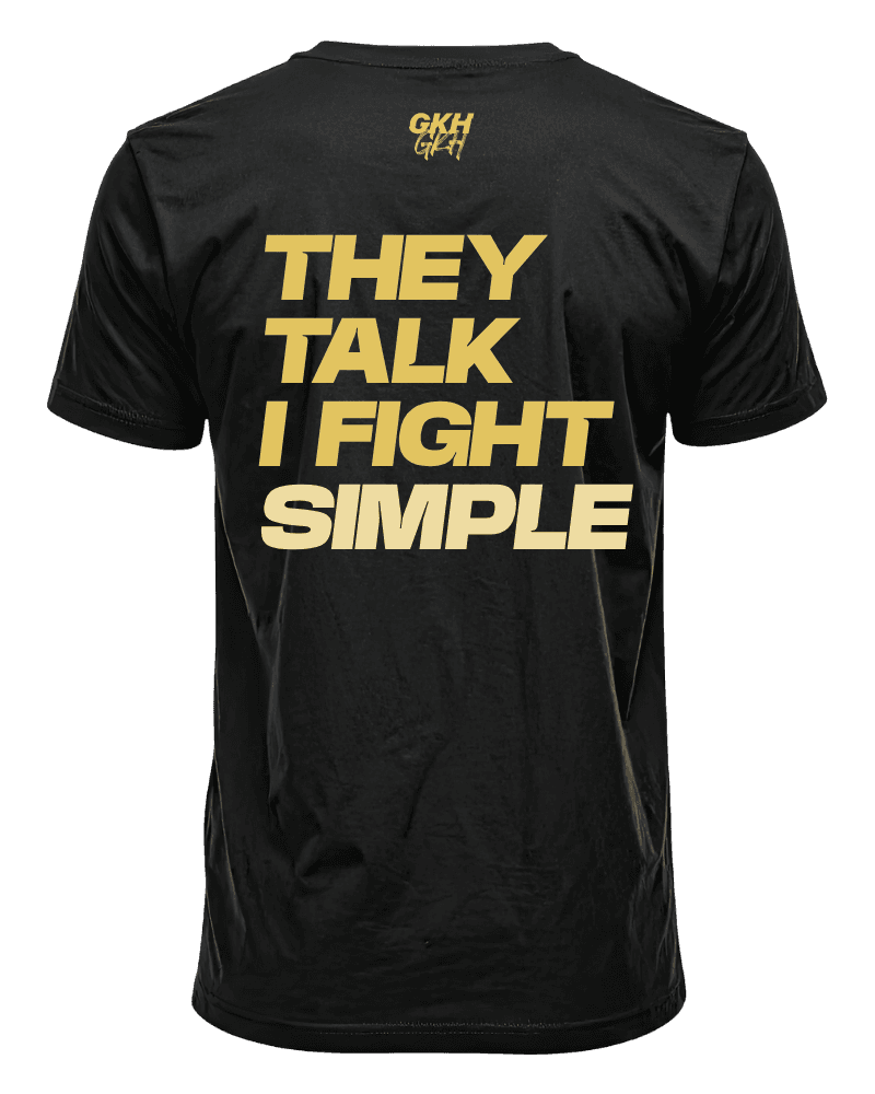 NO TALK tee back