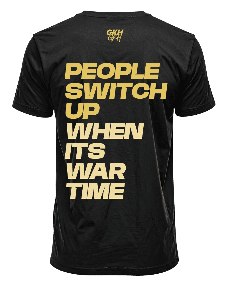 WAR TIME tee back